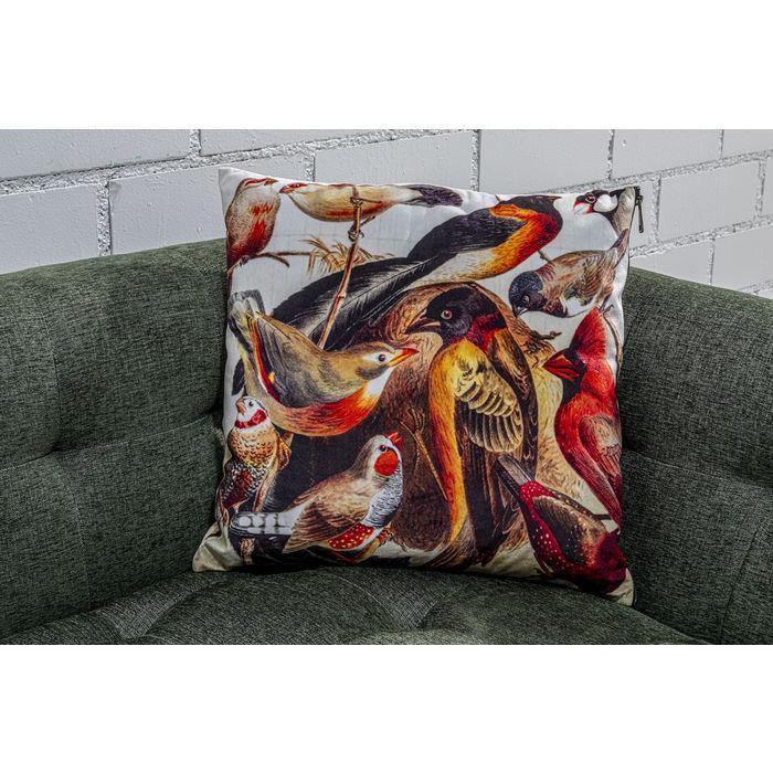 Home Decor Pillows Cushion Birds Life 45x45