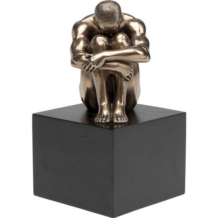 Kare Design | Deco Object Nude Man Thinking 10cm