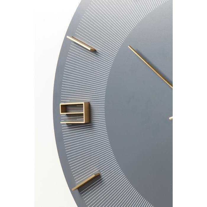 Kare Design  Wall Clock Leonardo Grey/Gold