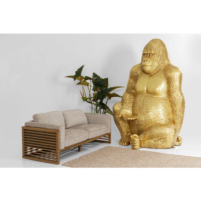 Sculptures Home Decor Deco Figurine Gorilla Gold XXL 249