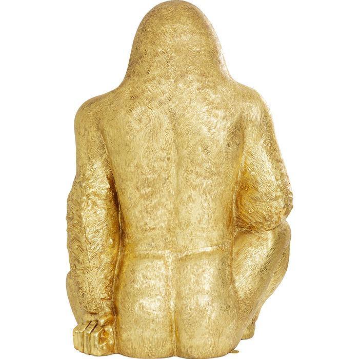 Deco Figurine Gorilla Gold XL 180