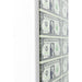 Home Decor Wall Art Picture Glass Man of Dollar 100x100
