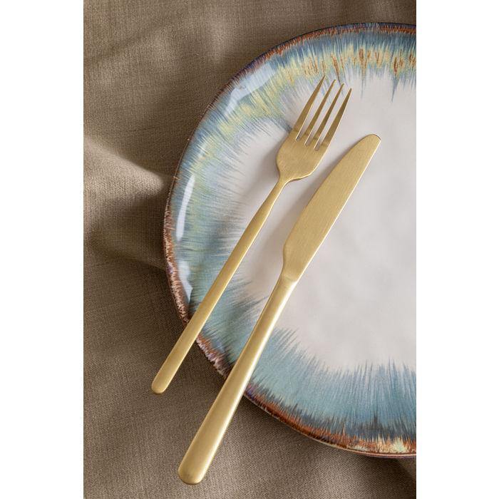 Kitchen Tableware Cutlery Gloria Matt Gold (16-part)