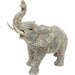 Sculptures Home Decor Deco Object Walking Elephant Pearls Small