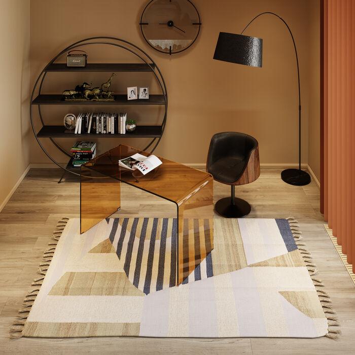 Living Room Furniture Area Rugs Carpet Stripes 150x240cm