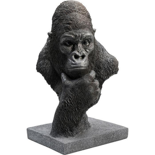 Sculptures Home Decor Deco Object Thinking Gorilla Head