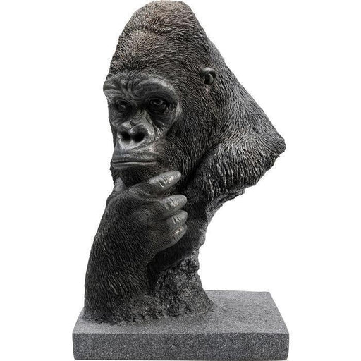Sculptures Home Decor Deco Object Thinking Gorilla Head