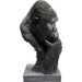 Sculptures Home Decor Deco Object Thinking Gorilla Head