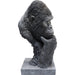 Sculptures Home Decor Deco Object Thinking Gorilla Head 49cm