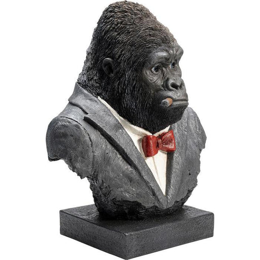 Sculptures Home Decor Deco Object Smoking Gorilla 48cm