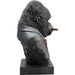 Sculptures Home Decor Deco Object Smoking Gorilla 48cm