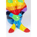 Objects Home Decor Deco Figurine Sitting Dog Rainbow 173cm