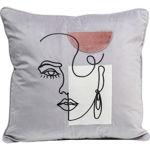 Home Decor Pillows Cushion Mademoiselle 45x45cm