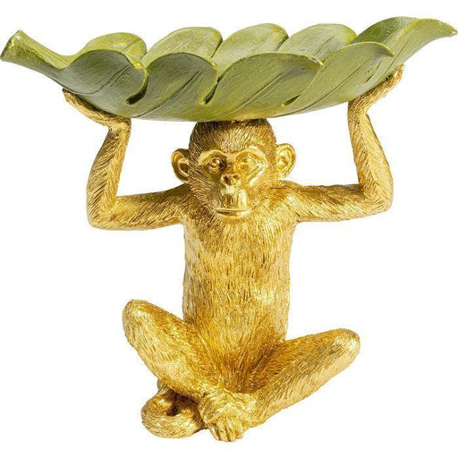 Sculptures Home Decor Deco Bowl Banana Leaf