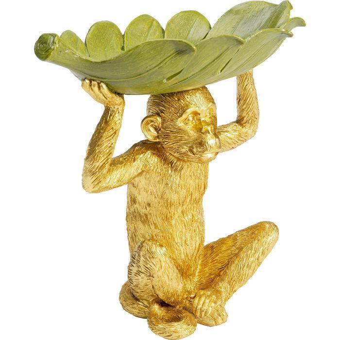 Sculptures Home Decor Deco Bowl Banana Leaf