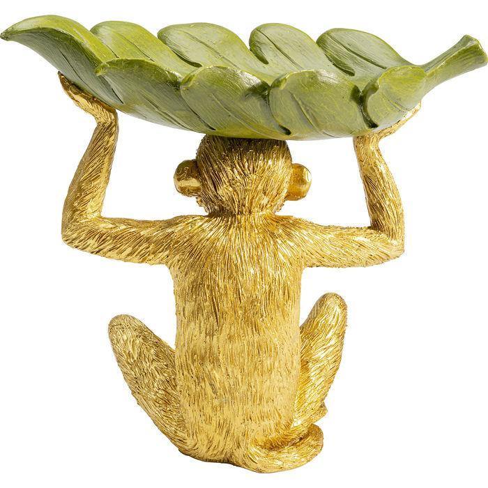 Sculptures Home Decor Deco Bowl Banana Leaf