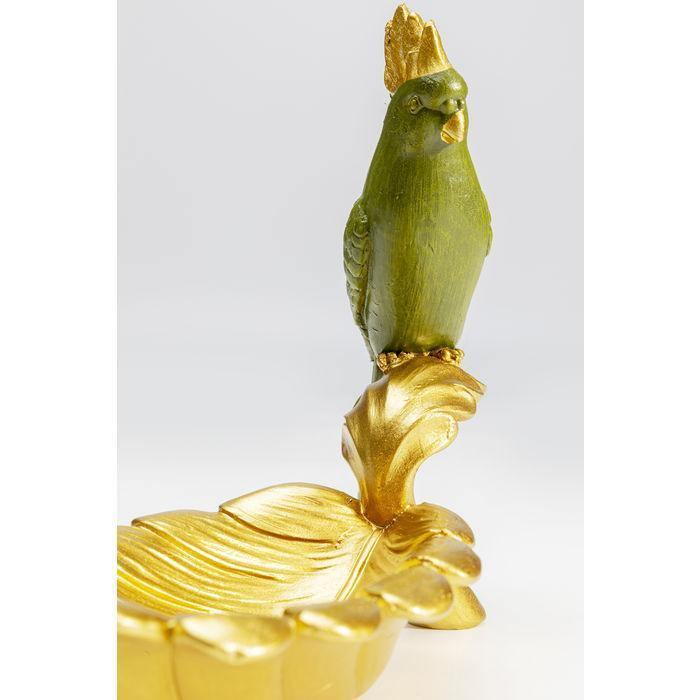 Sculptures Home Decor Deco Bowl Parrot Guard