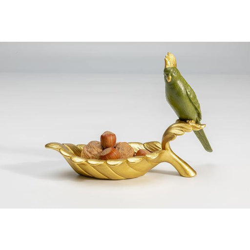 Sculptures Home Decor Deco Bowl Parrot Guard