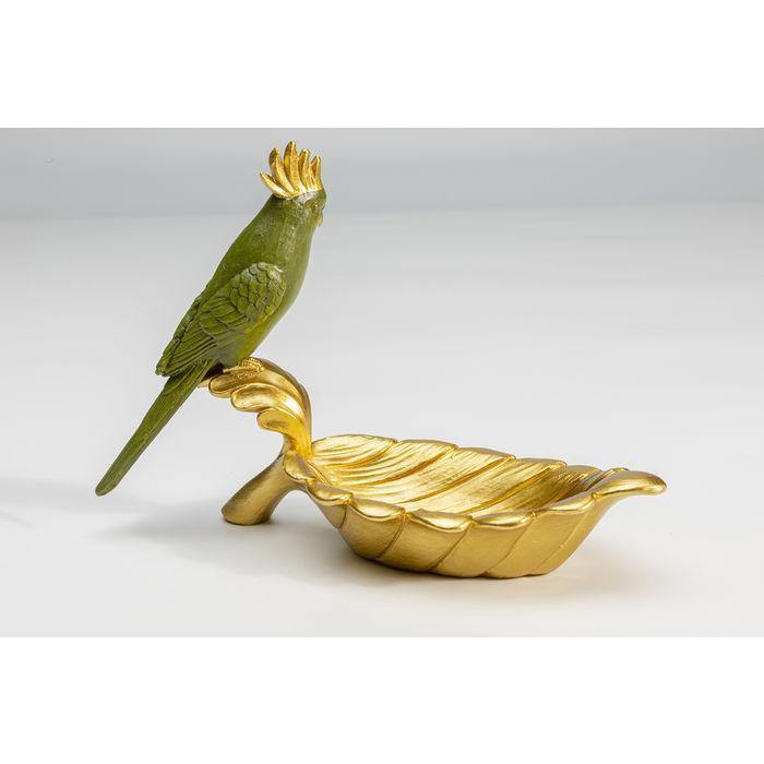 Sculptures Home Decor Deco Bowl Parrot Guard