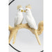 Sculptures Home Decor Deco Object Parrots in Love 35cm