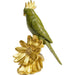 Sculptures Home Decor Deco Figurine Flower Parrot