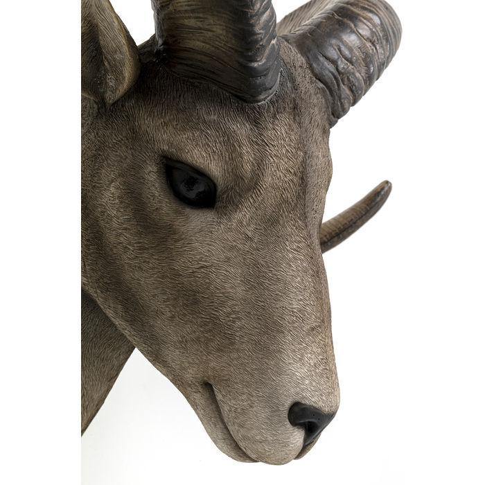 Home Decor Cosy Living Wall Object Goat Head
