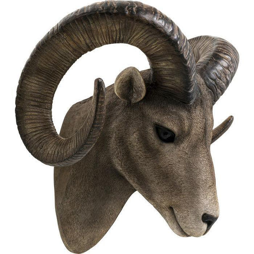 Home Decor Cosy Living Wall Object Goat Head
