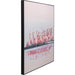 Wall Art - Kare Design - Framed Picture Dating Flamingos 100x120cm - Rapport Furniture