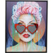 Wall Art - Kare Design - Framed Picture Heart Glasses 80x100cm - Rapport Furniture