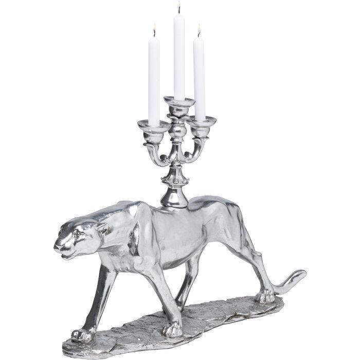 Objects Home Decor Candle Holder Leopard 74cm