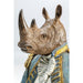 Objects Home Decor Deco Object Angry Sir Rhino 37cm