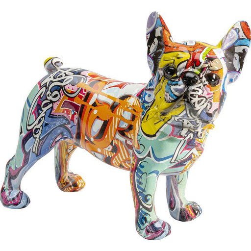 Sculptures Home Decor Deco Figurine Grafitti Dog 24cm