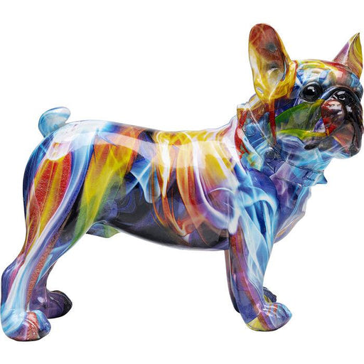 Sculptures Home Decor Deco Figurine Frenchie Colorful 24cm