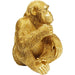 Sculptures Home Decor Deco Figurine Baby Ape Gold 53cm