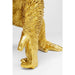 Sculptures Home Decor Deco Figurine Playing Ape Gold 50cm