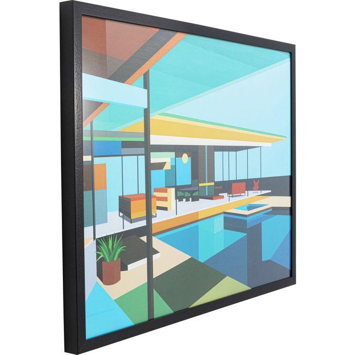 Wall Art - Kare Design - Framed Picture Modern Architecture 100x80cm - Rapport Furniture