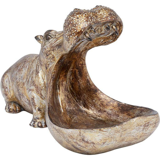 Sculptures Home Decor Deco Figurine Hungry Hippo 27cm