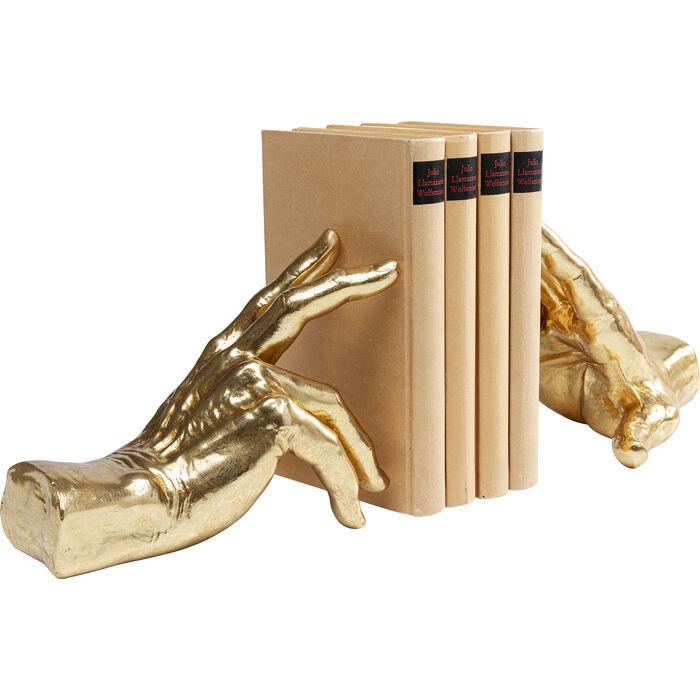 Sculptures Home Decor Bookend Holding Fingers (2/Set)