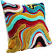 Home Decor Pillows Cushion Waves Multi 45x45cm
