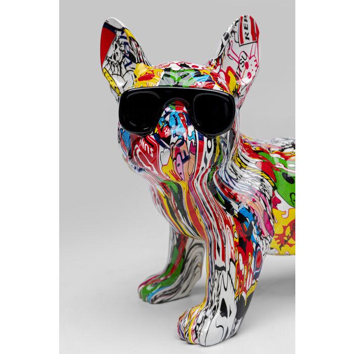 Objects Home Decor Deco Figurine Comic Dog Glasses 25cm
