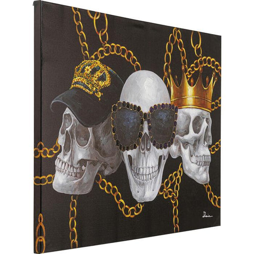 Home Decor Pictures Canvas Picture Skull Gang 90x120
