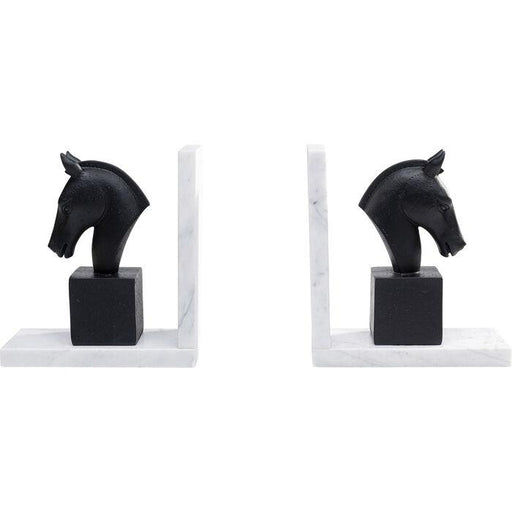 Sculptures Home Decor Bookend Horse (2/Set)