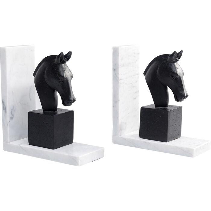 Sculptures Home Decor Bookend Horse (2/Set)