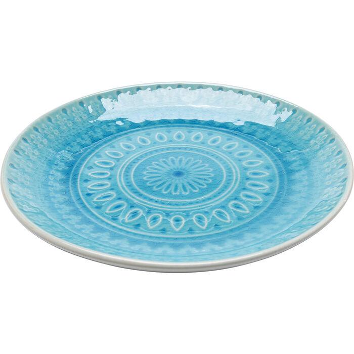 Kitchen Tableware Plate Sicilia Blue Ø21cm