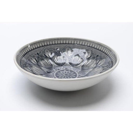 Kitchen Tableware Bowl Sicilia Mandala Grey Ø18