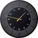 Home Decor Clocks Wall Clock Lio Black Ø60cm