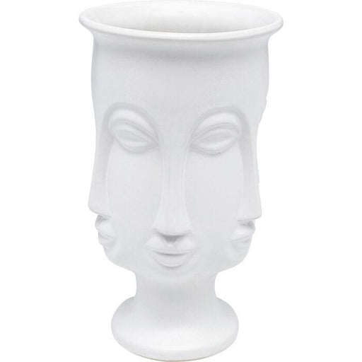 Sculptures Home Decor Deco Vase Caras 27cm