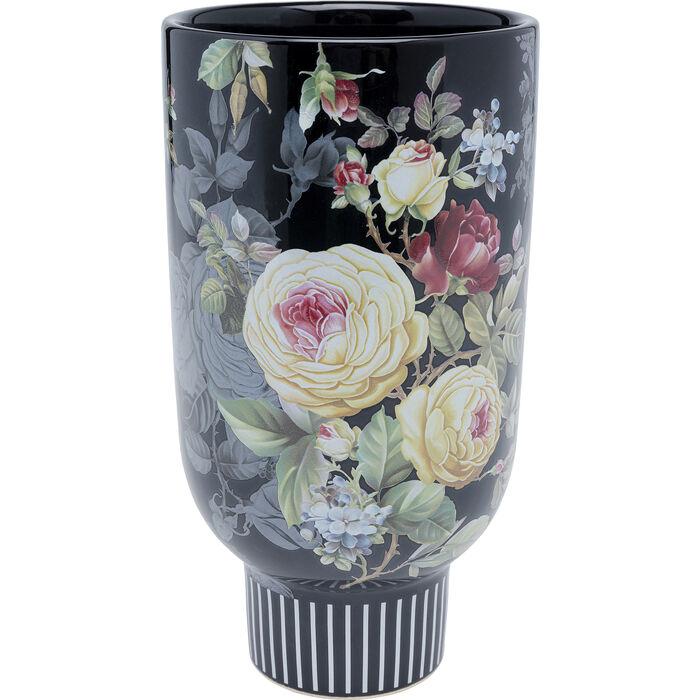 Sculptures Home Decor Deco Vase Rose Magic Black 27cm