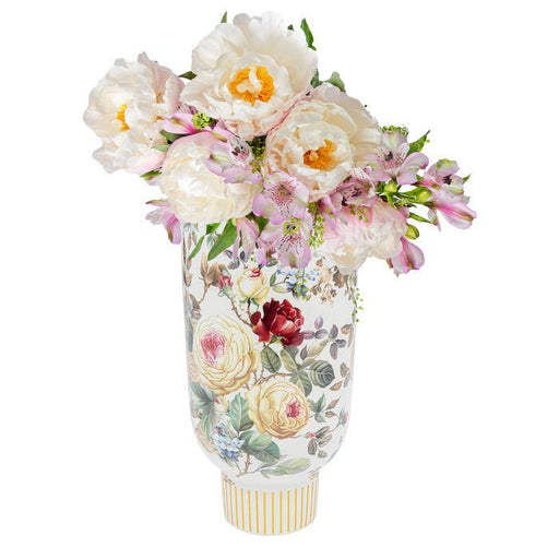 Sculptures Home Decor Deco Vase Rose Magic White 27cm