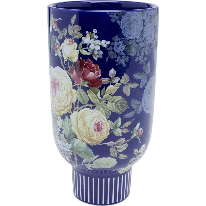 Sculptures Home Decor Deco Vase Rose Magic Blue 27cm